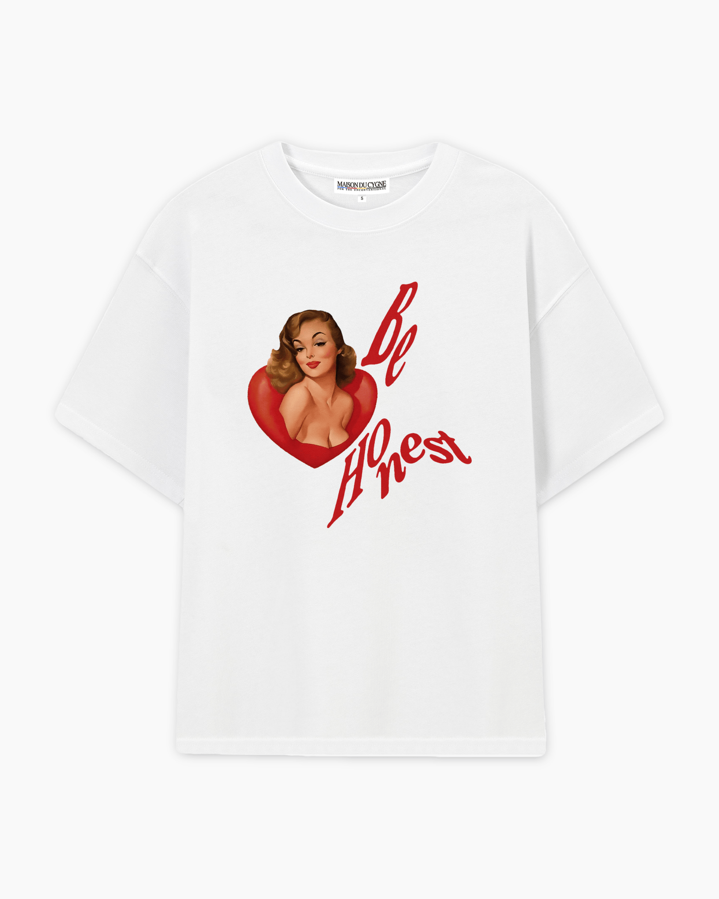 Be Honest Tee - Maison Du Cygne