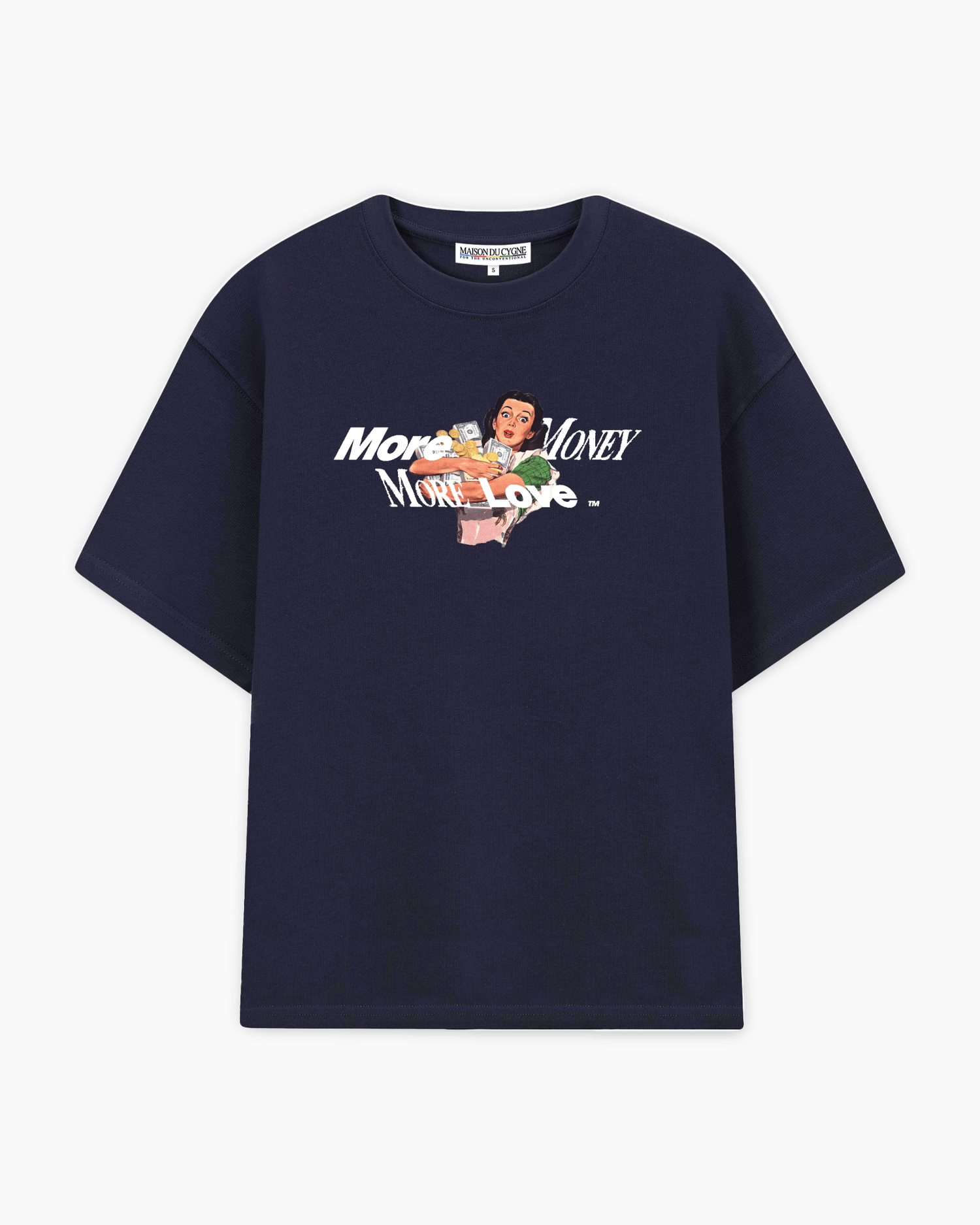 Cash & Compliments Tee - Maison Du Cygne