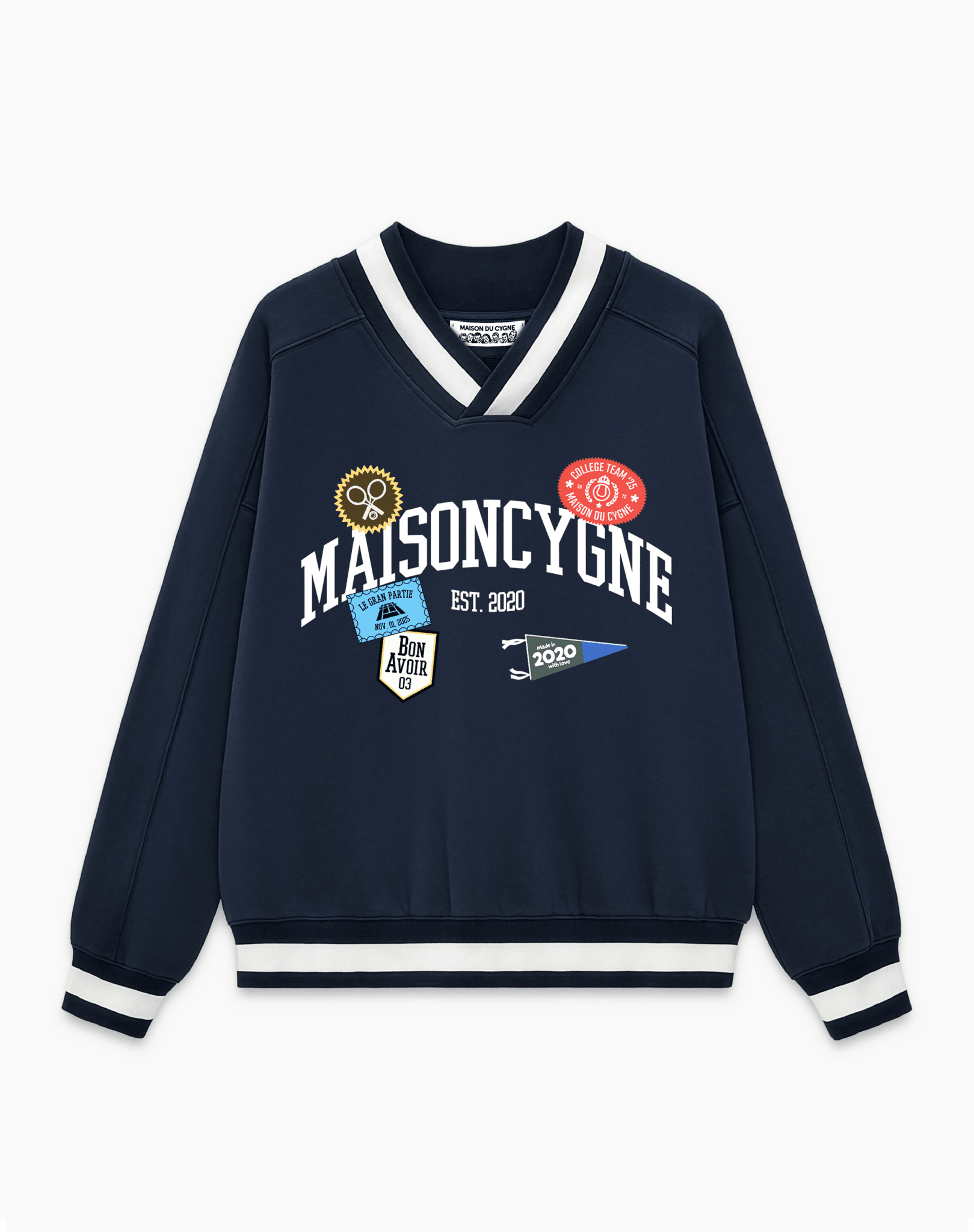 CYGNE ATHLETICS SWEATER – Maison Du Cygne
