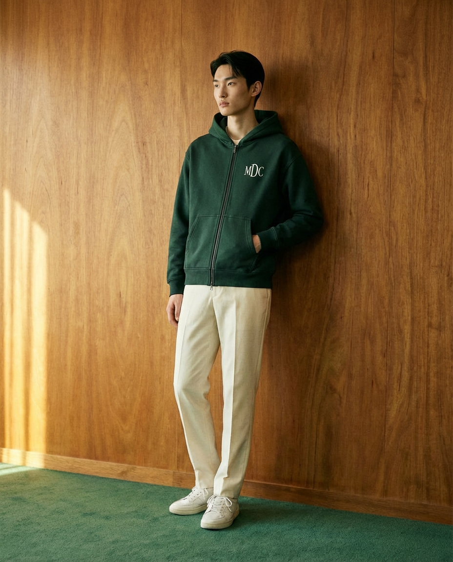 LE RACQUET CREST HOODIE