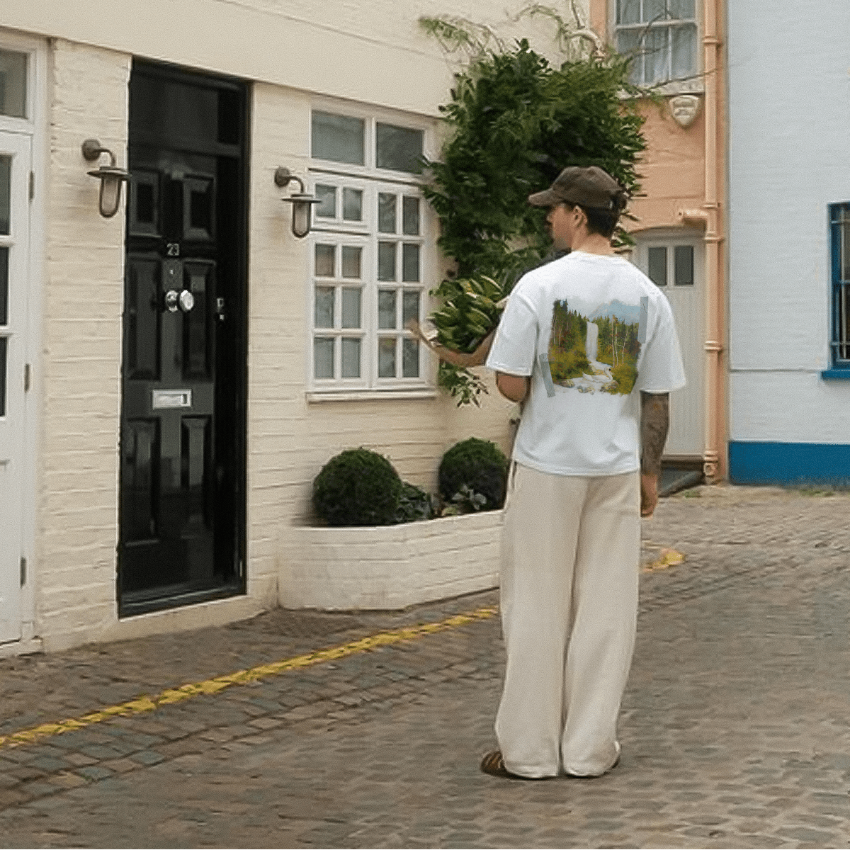 Town and Country Tee - Maison Du Cygne