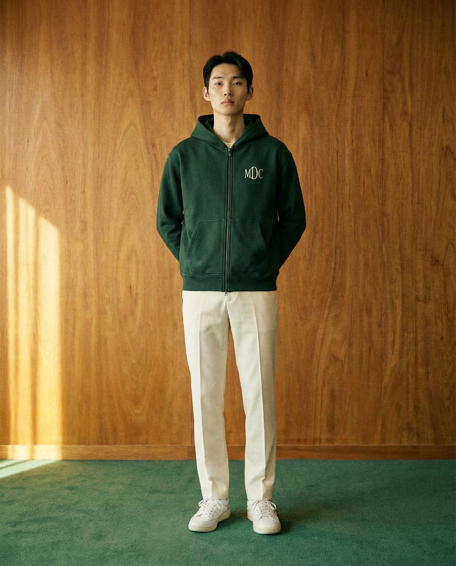 LE RACQUET CREST HOODIE