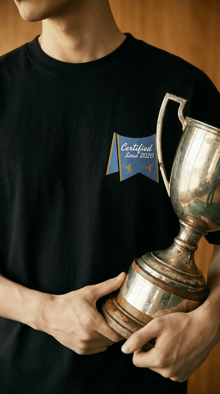 THE RIBBON CLUB TEE - Maison Du Cygne