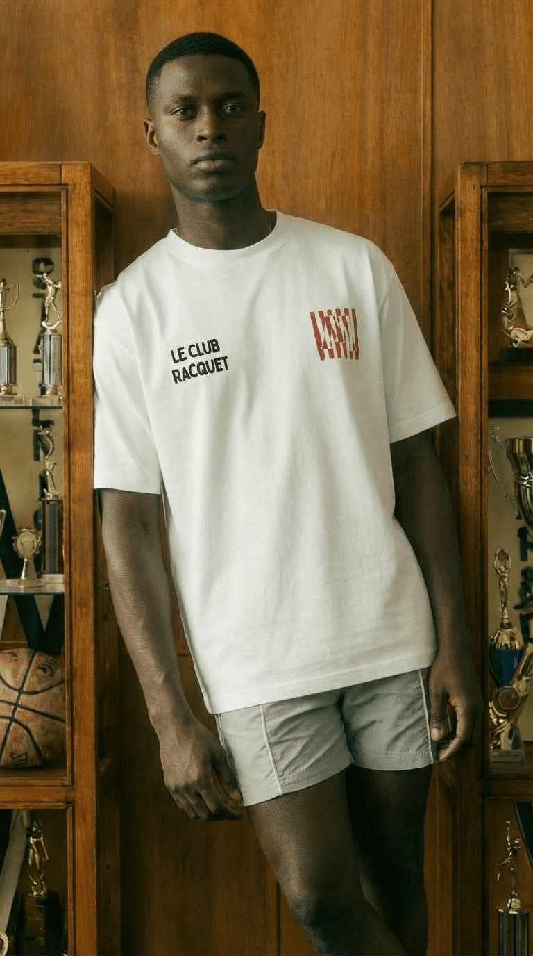 CLUB STANDARD TEE - Maison Du Cygne