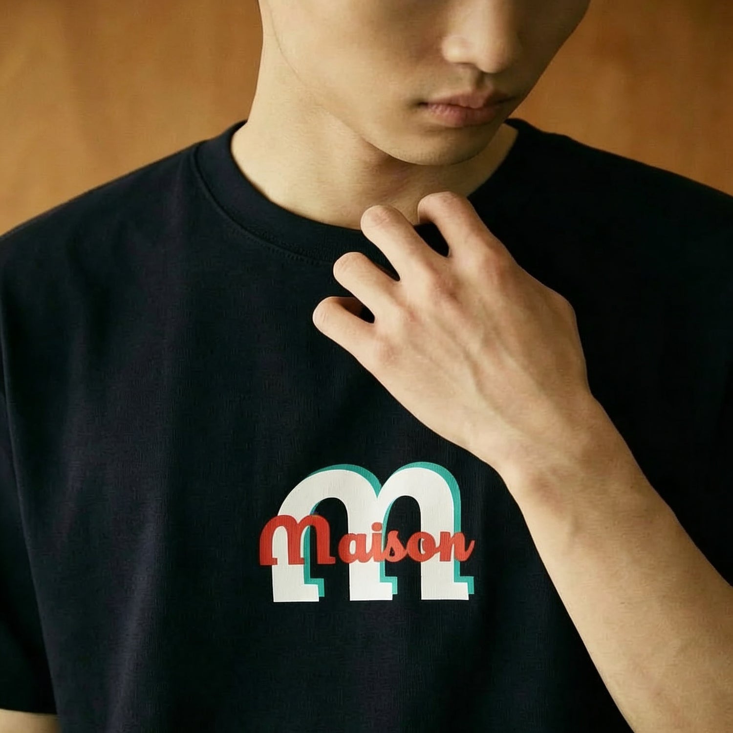BLACK COURT EDITION TEE