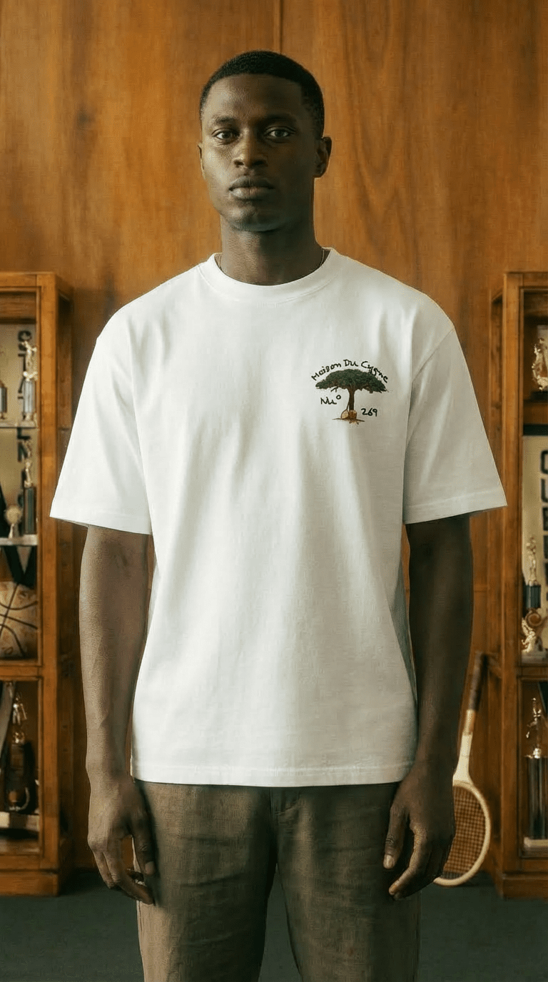 THE PINE COURT TEE - Maison Du Cygne
