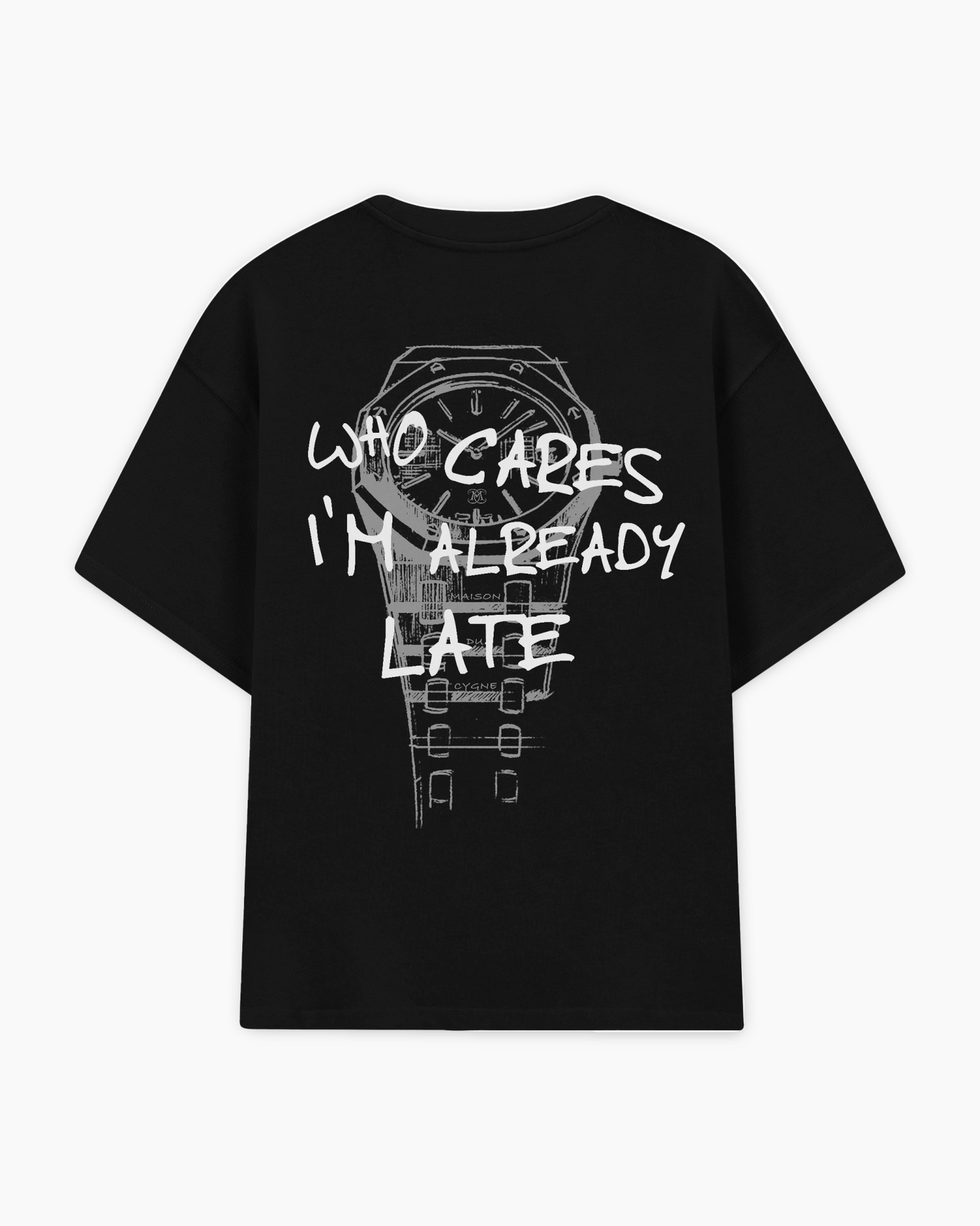 Who Cares Tee - Maison Du Cygne