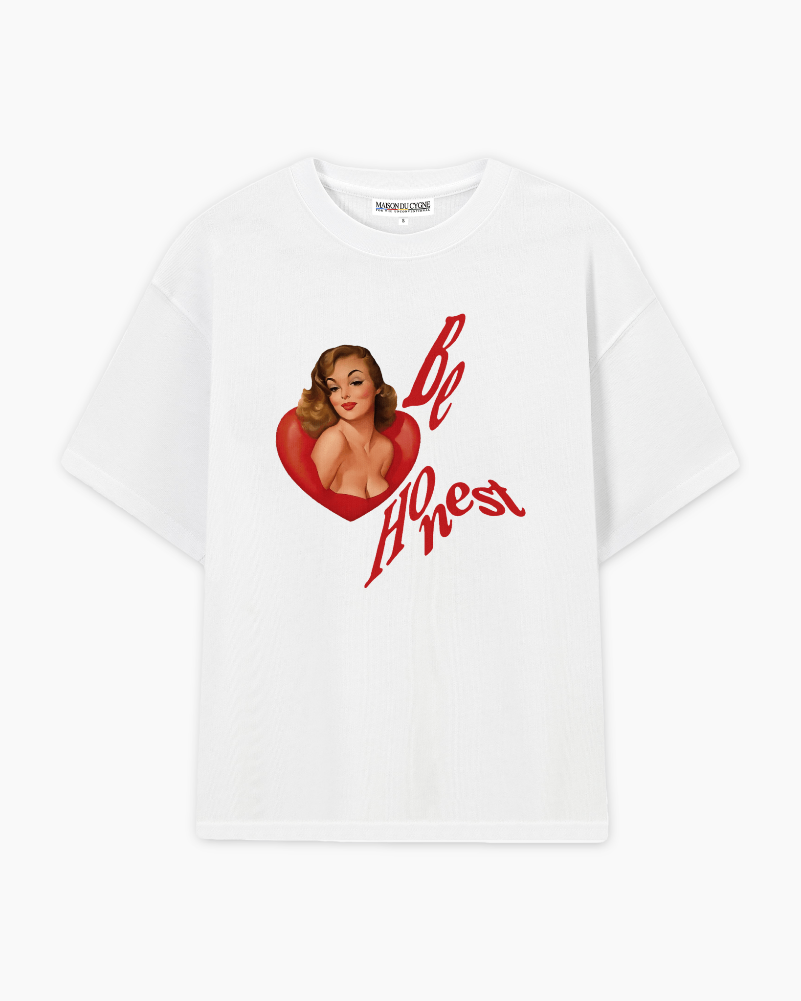 Be Honest Tee - Maison Du Cygne
