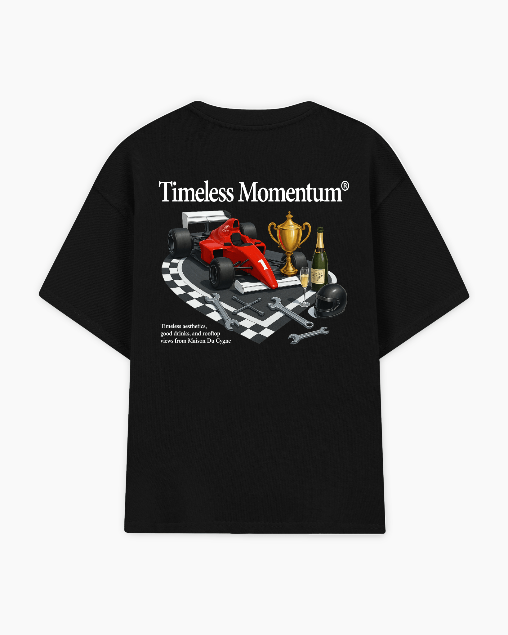 Maison Trophy Club Tee - Maison Du Cygne