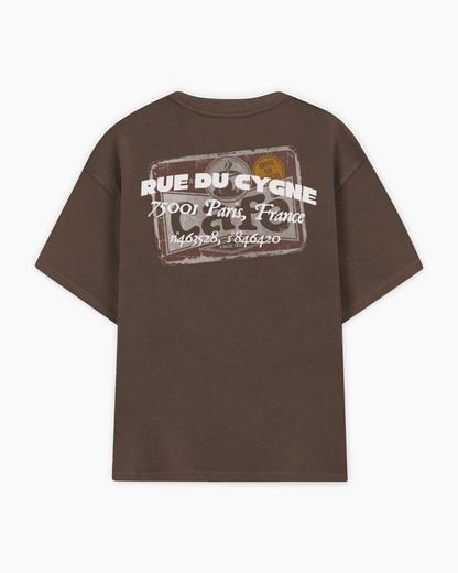 Blue de Café Tee - Maison Du Cygne