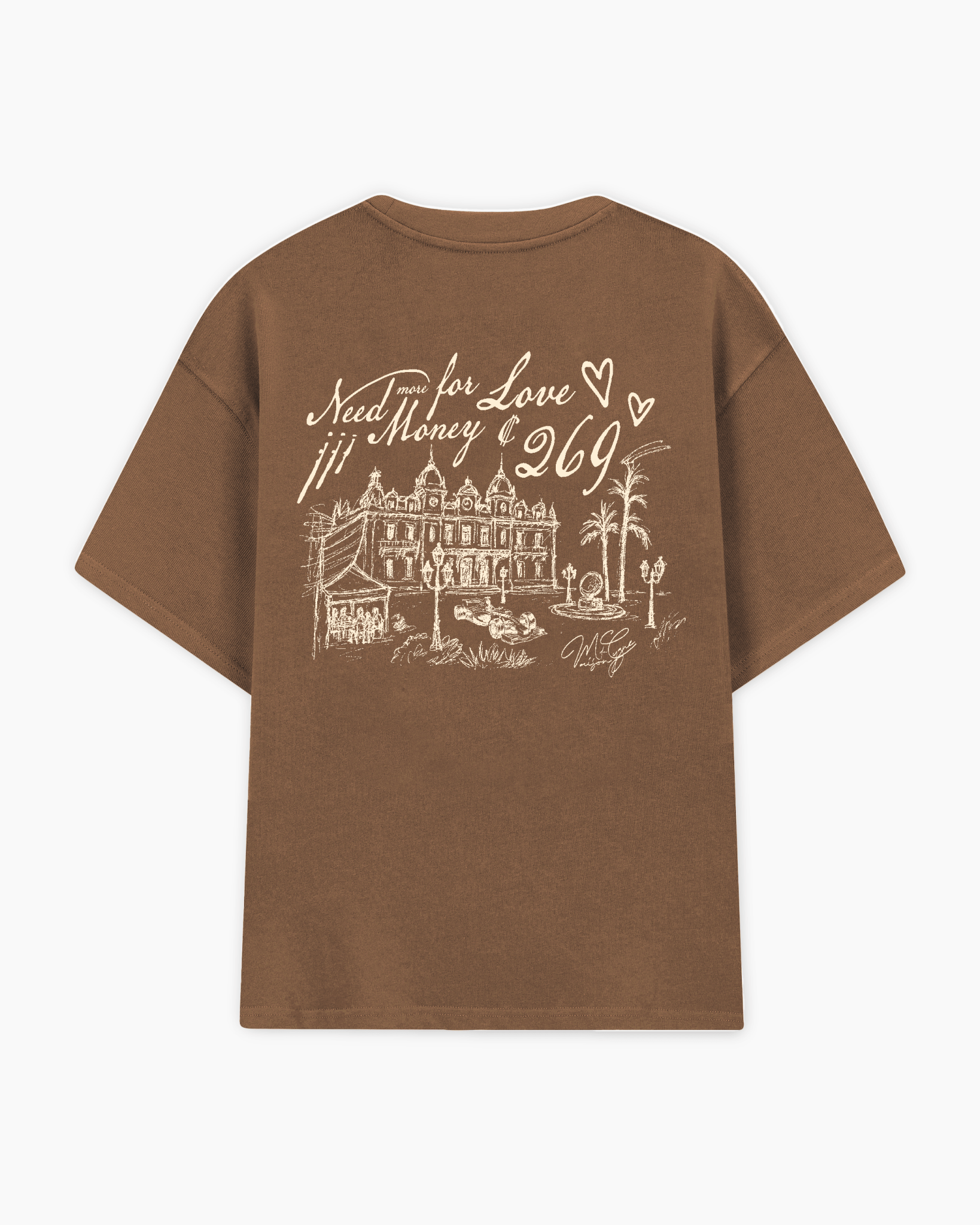 Lost in Monte Carlo Tee - Maison Du Cygne