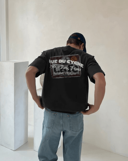 Blue de Café Tee - Maison Du Cygne