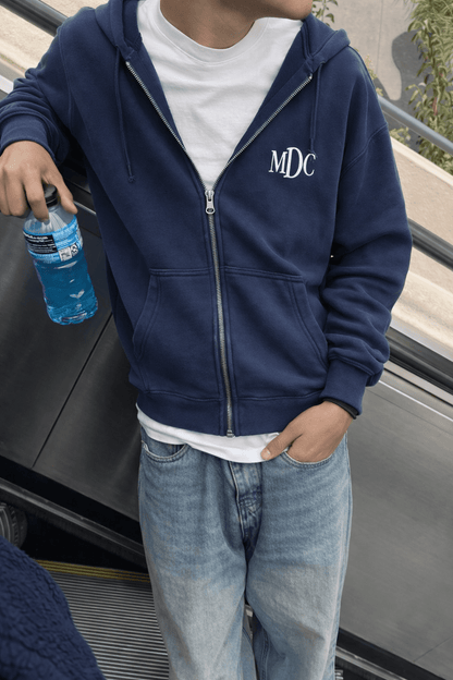 LE RACQUET CREST HOODIE - Maison Du Cygne