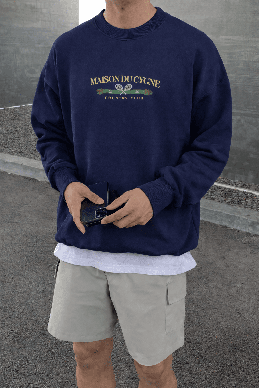 COUNTRY CLUB SWEATER - Maison Du Cygne