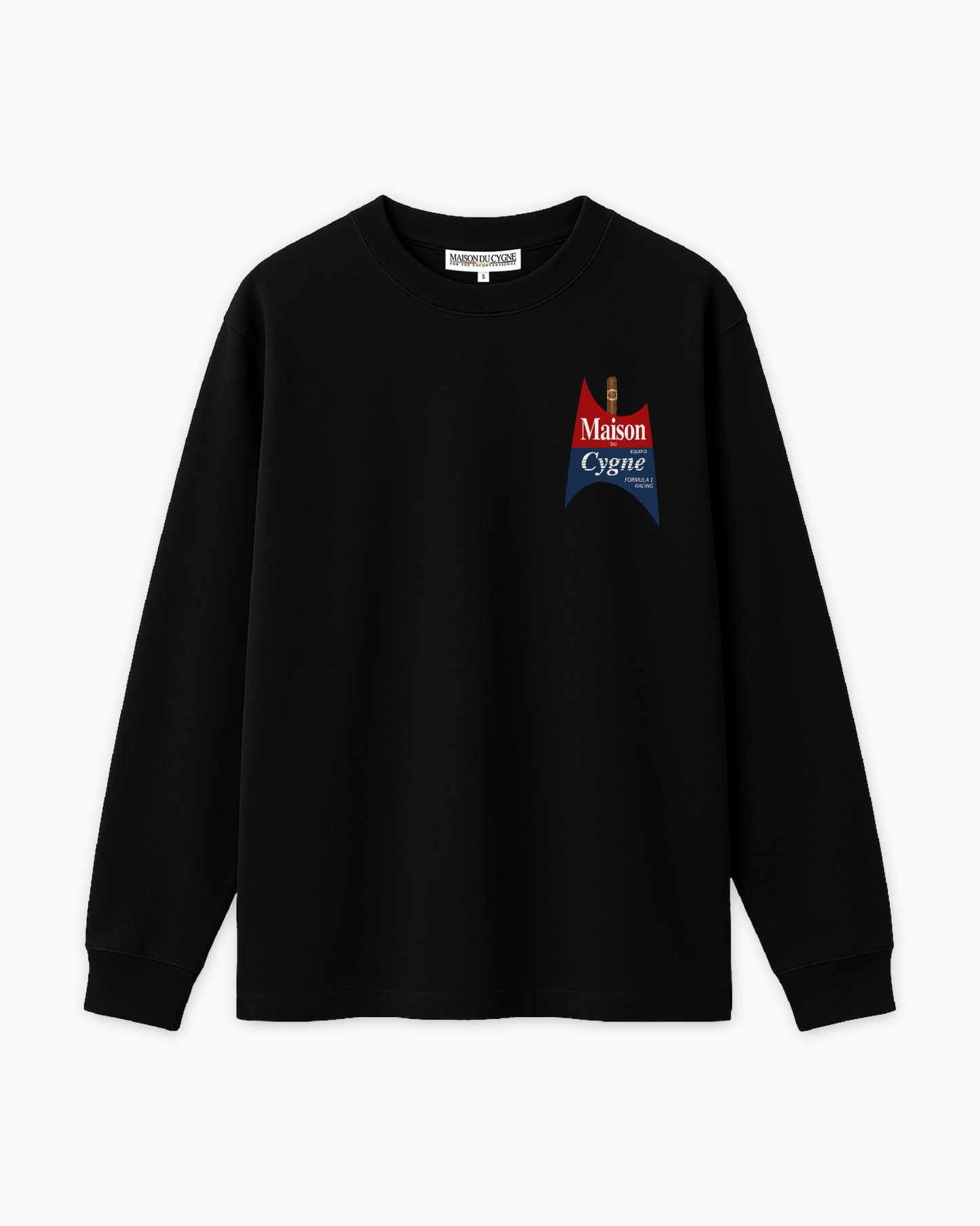 Saint Cendre Long Sleeve Tee - Maison Du Cygne