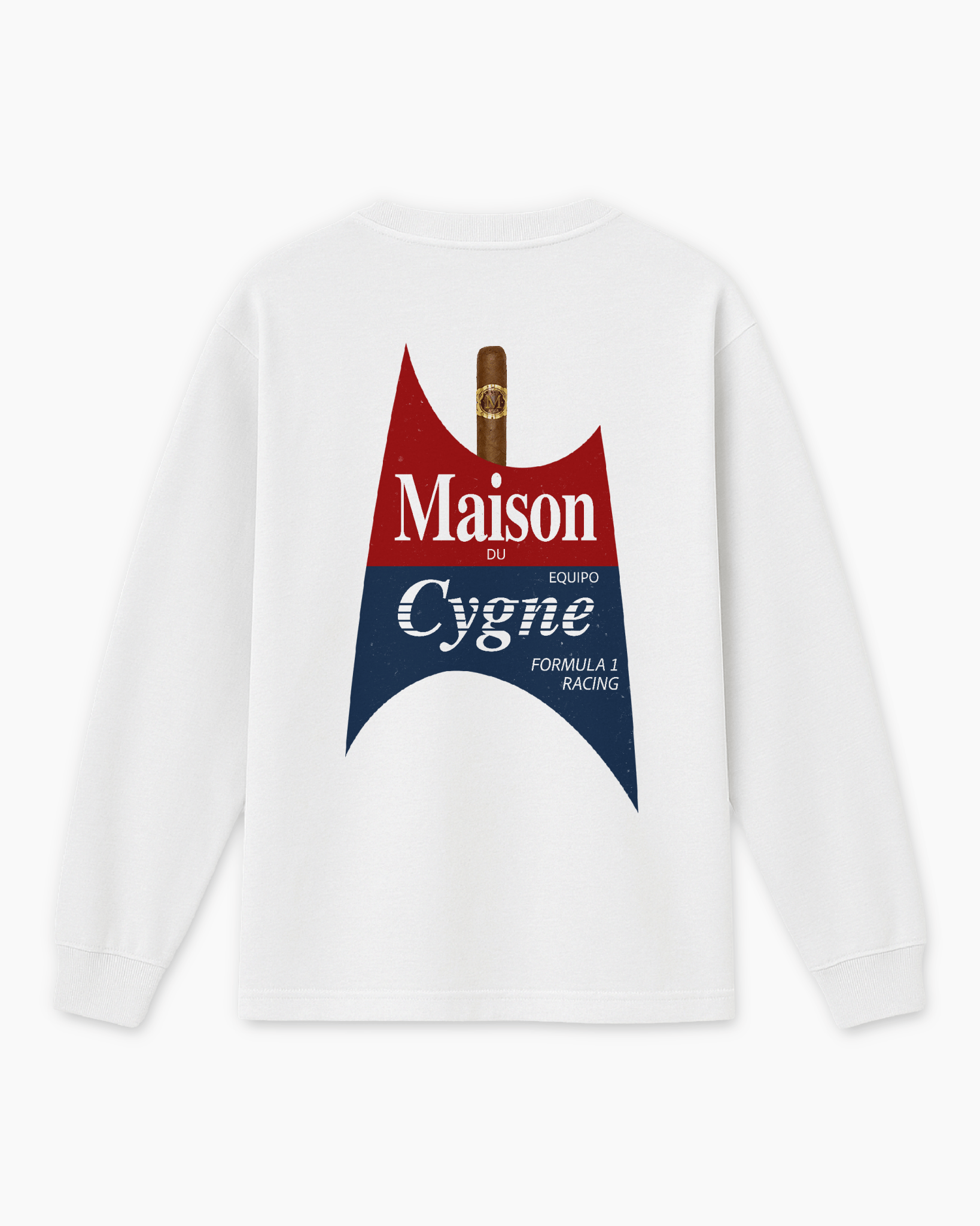Saint Cendre Long Sleeve Tee - Maison Du Cygne
