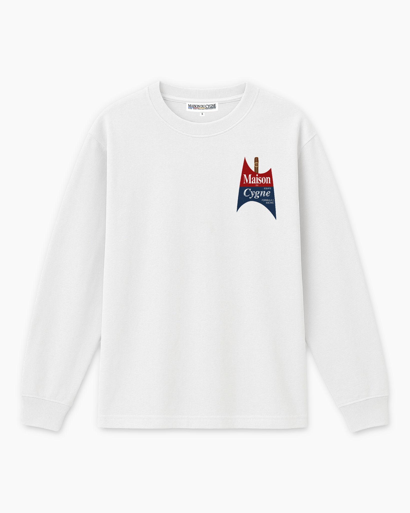 Saint Cendre Long Sleeve Tee - Maison Du Cygne