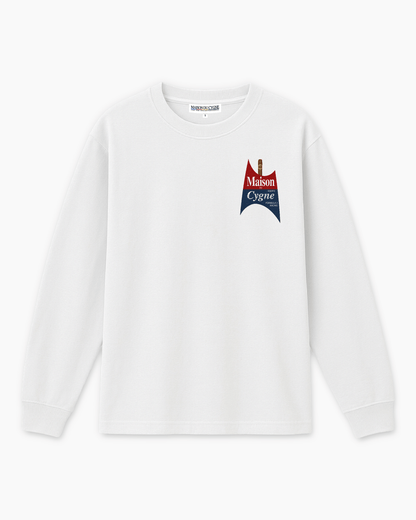 Saint Cendre Long Sleeve Tee - Maison Du Cygne