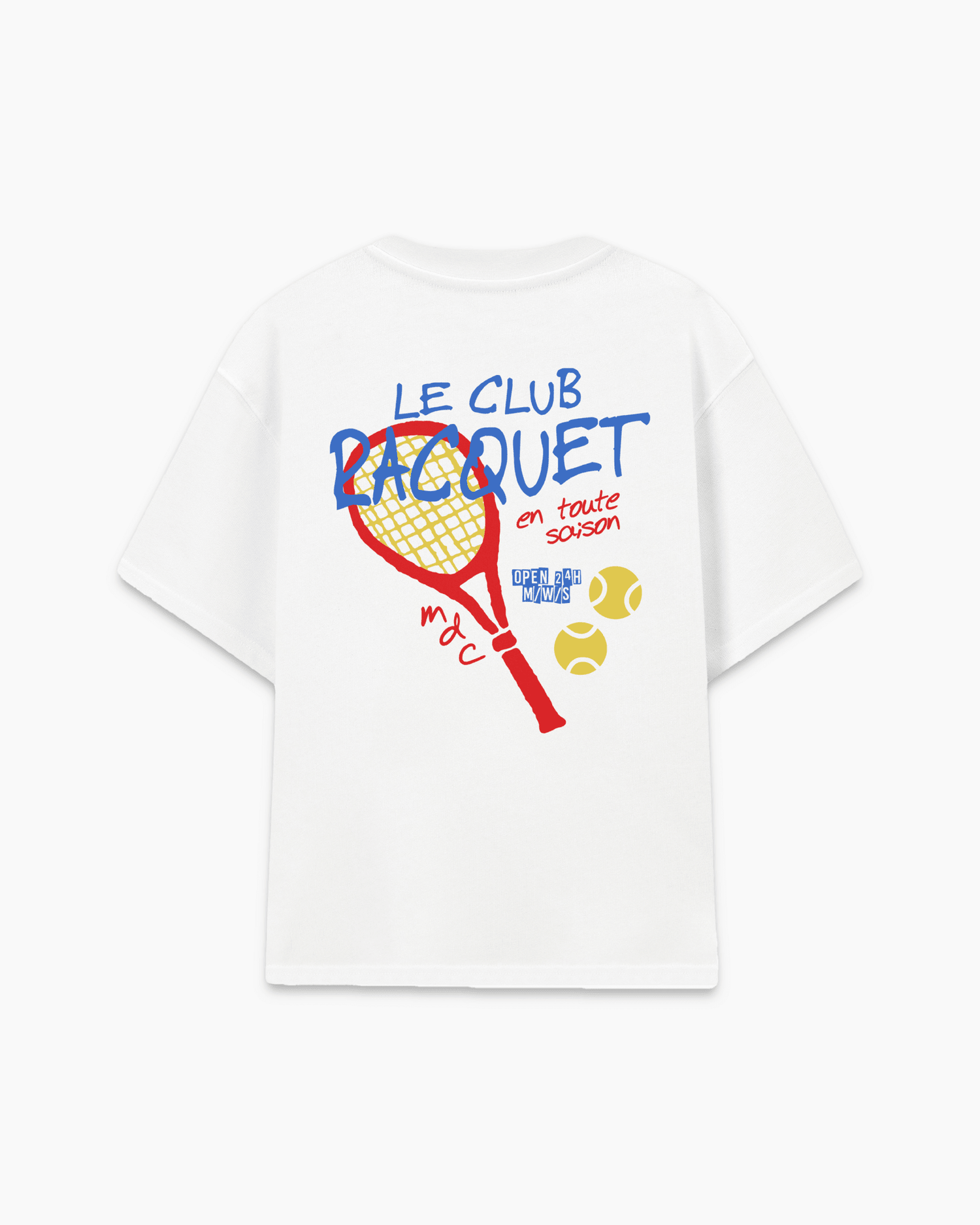 LE CLUB RACQUET TEE - Maison Du Cygne