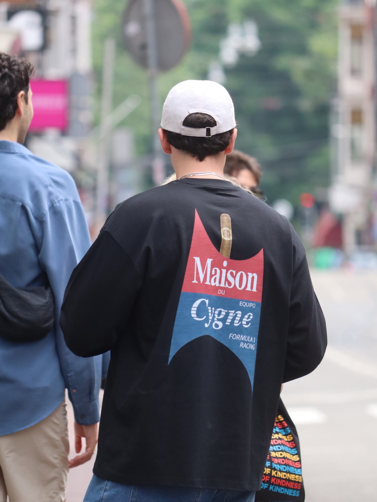 Saint Cendre Long Sleeve Tee - Maison Du Cygne