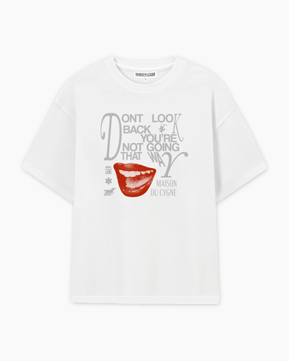 Don't Look Back Tee - Maison Du Cygne