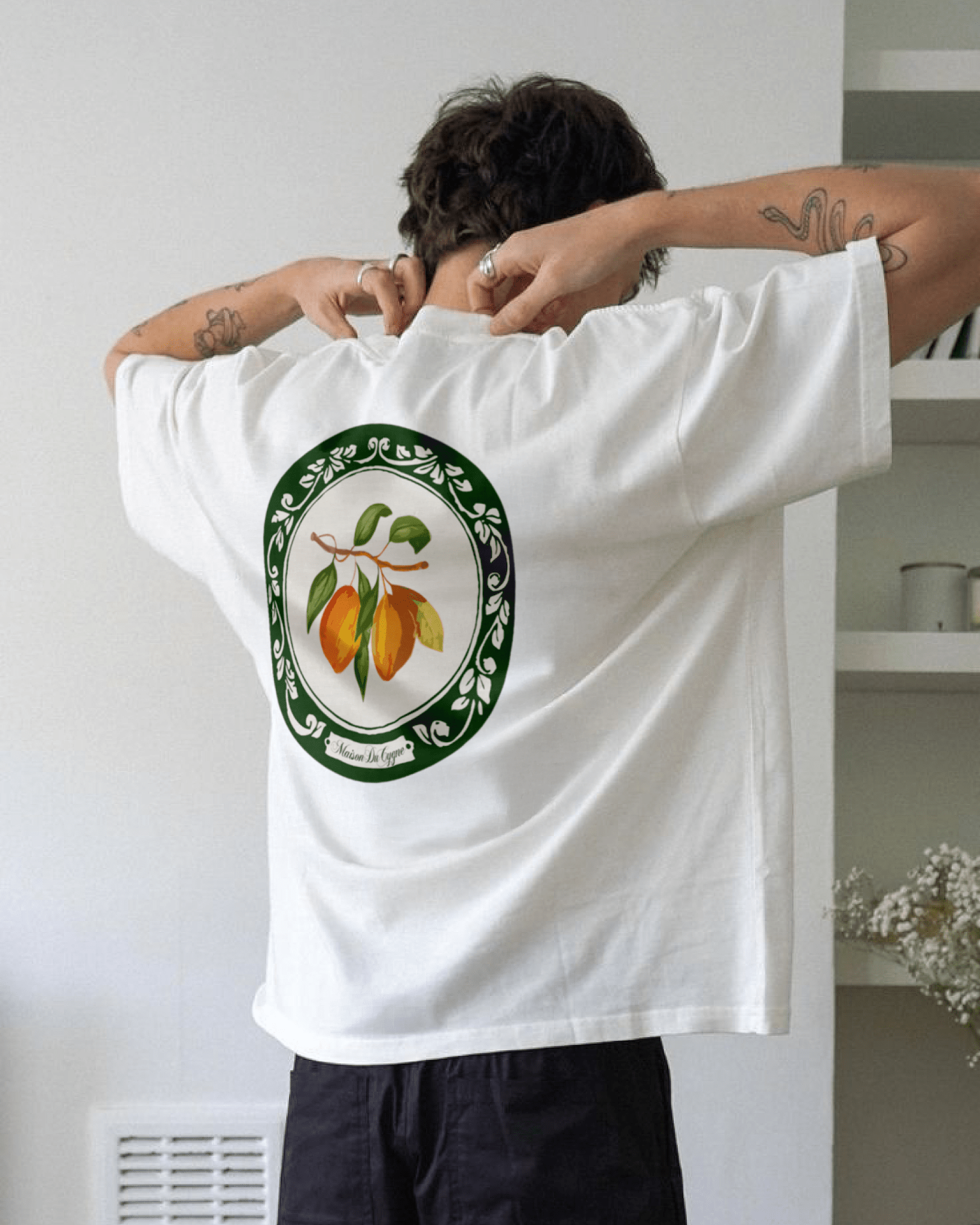 Golden Harvest Tee - Maison Du Cygne