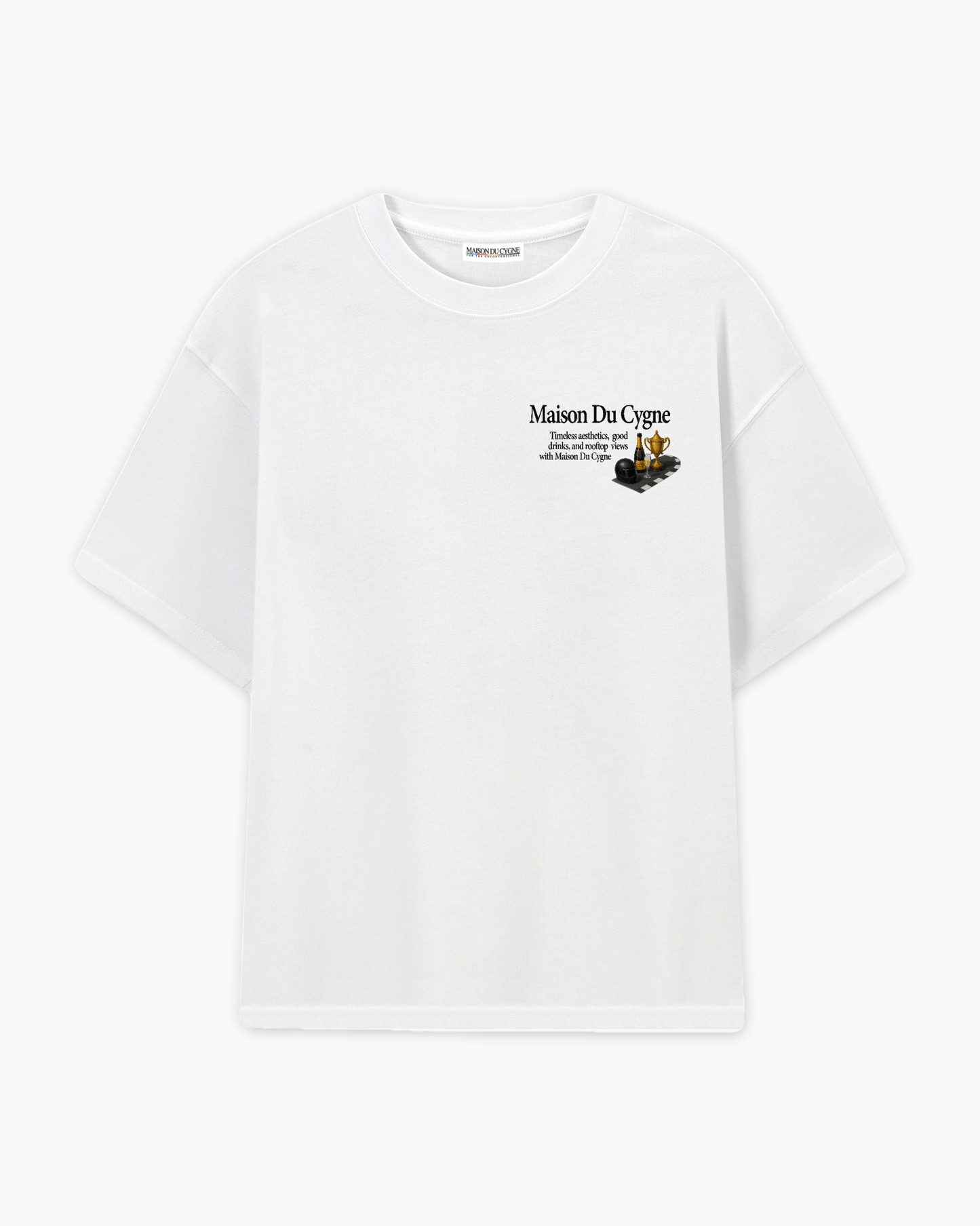 Maison Trophy Club Tee - Maison Du Cygne