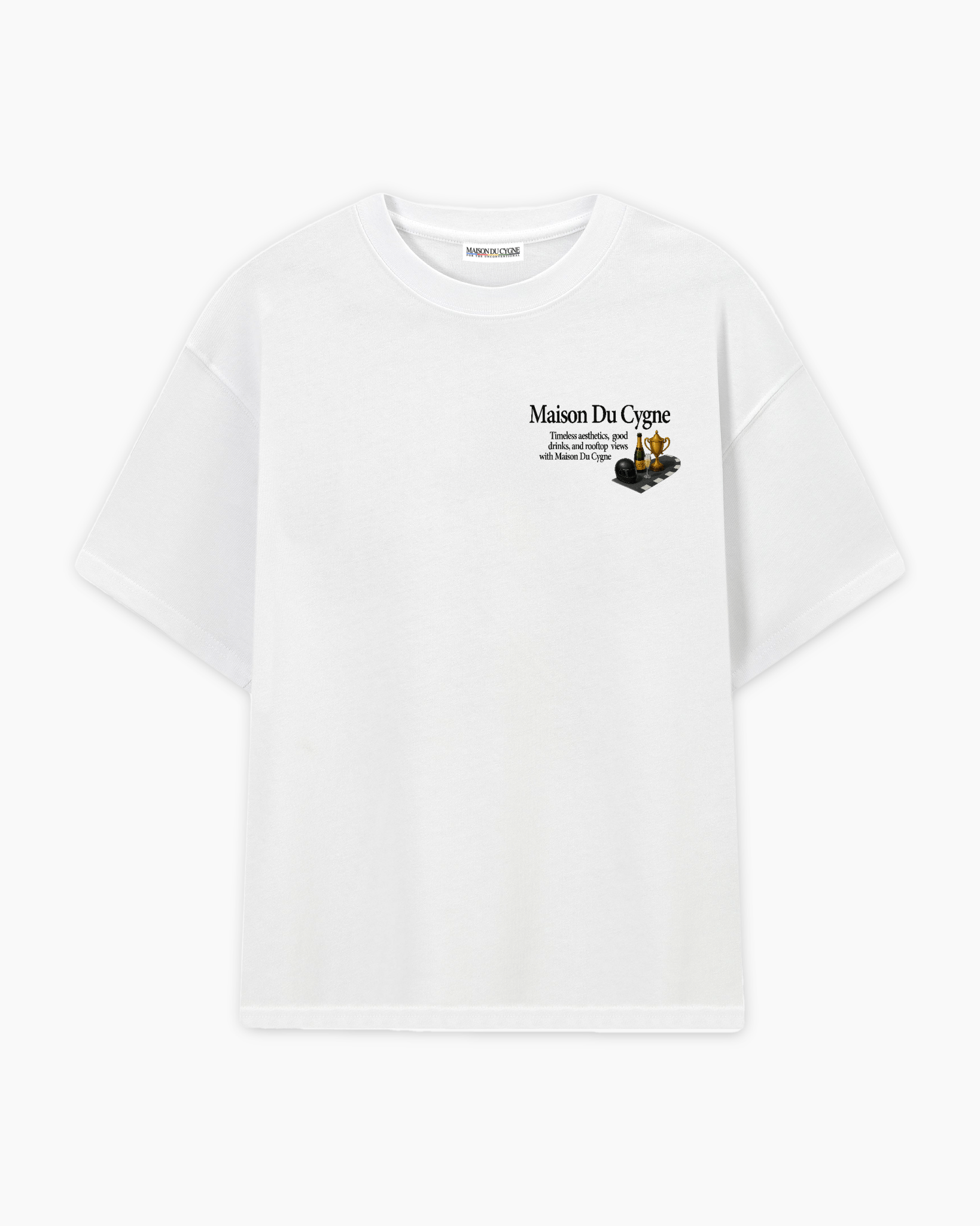 Maison Trophy Club Tee - Maison Du Cygne