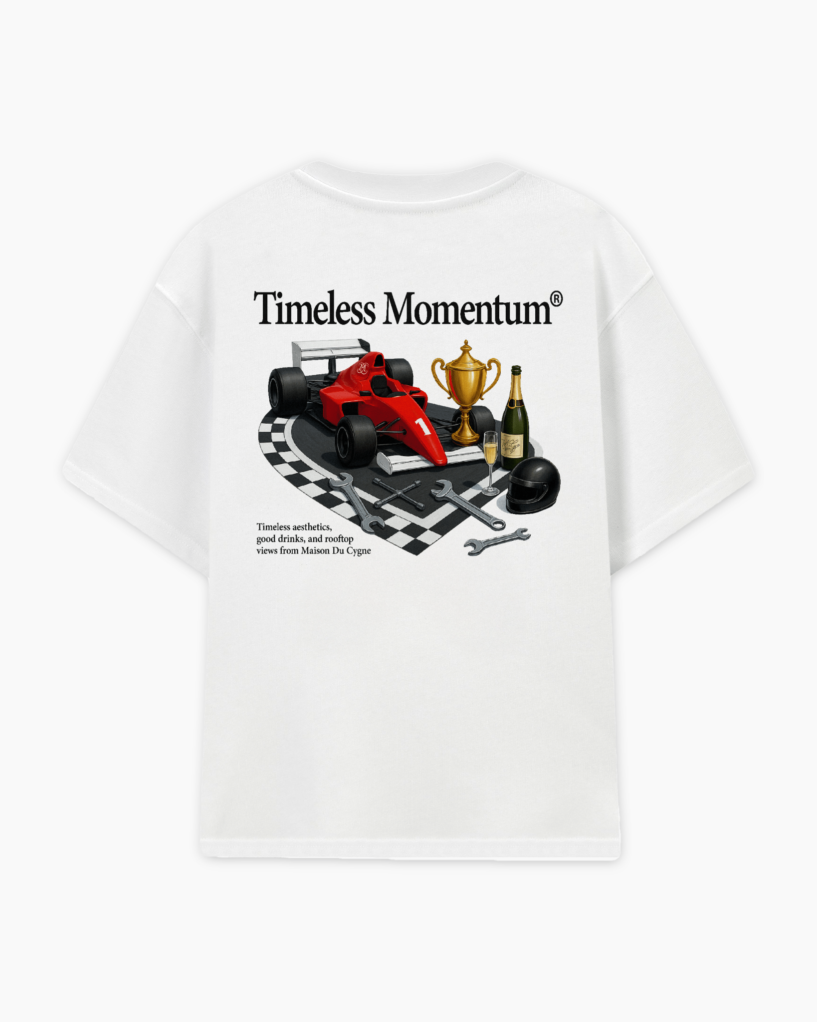 Maison Trophy Club Tee - Maison Du Cygne