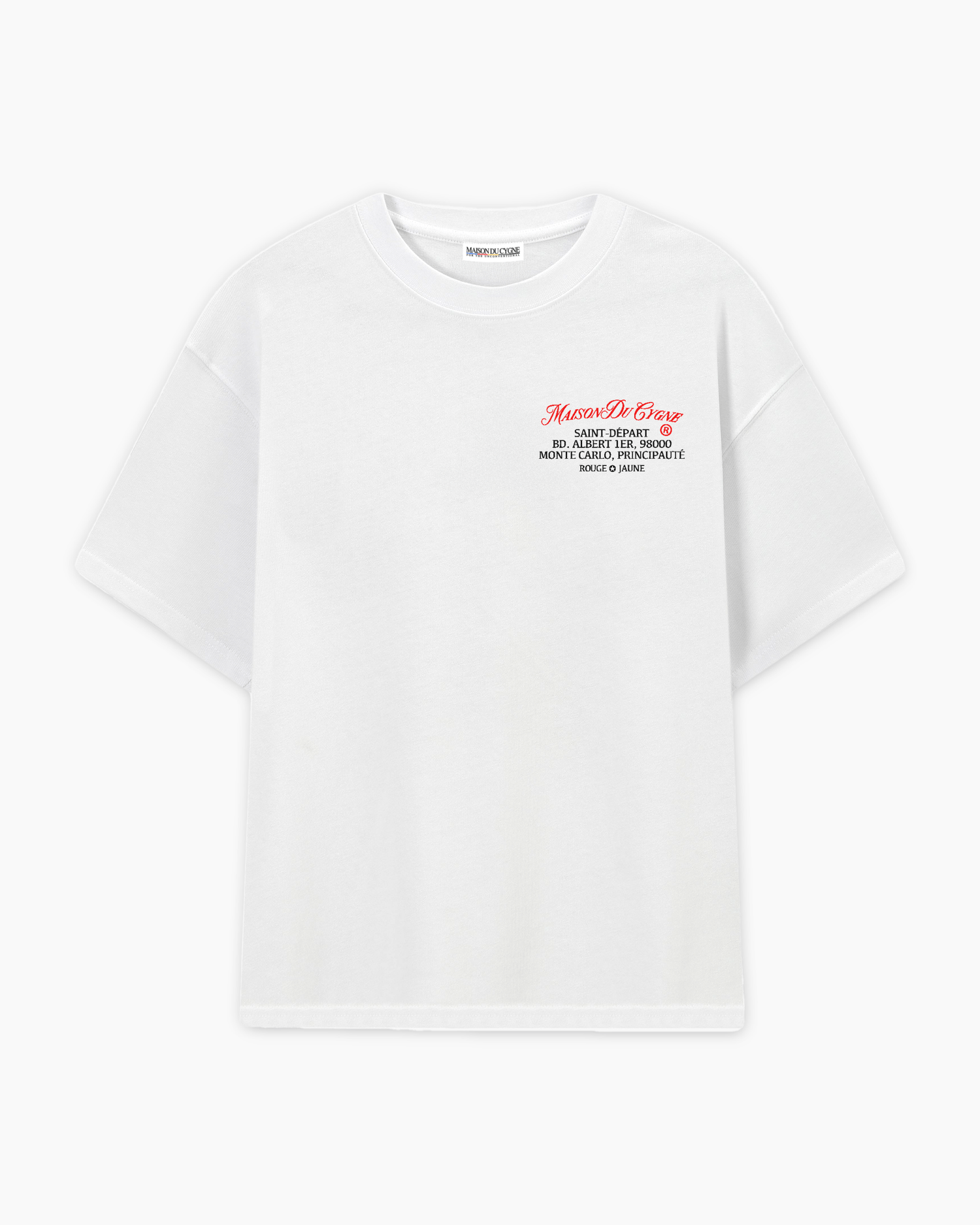 Poste Monaco Tee - Maison Du Cygne