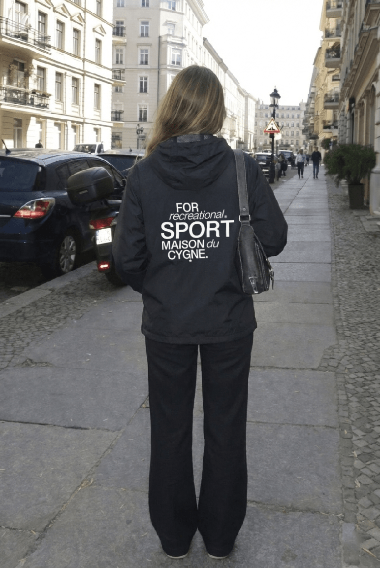 MAISON ATHLETIC JACKET - Maison Du Cygne