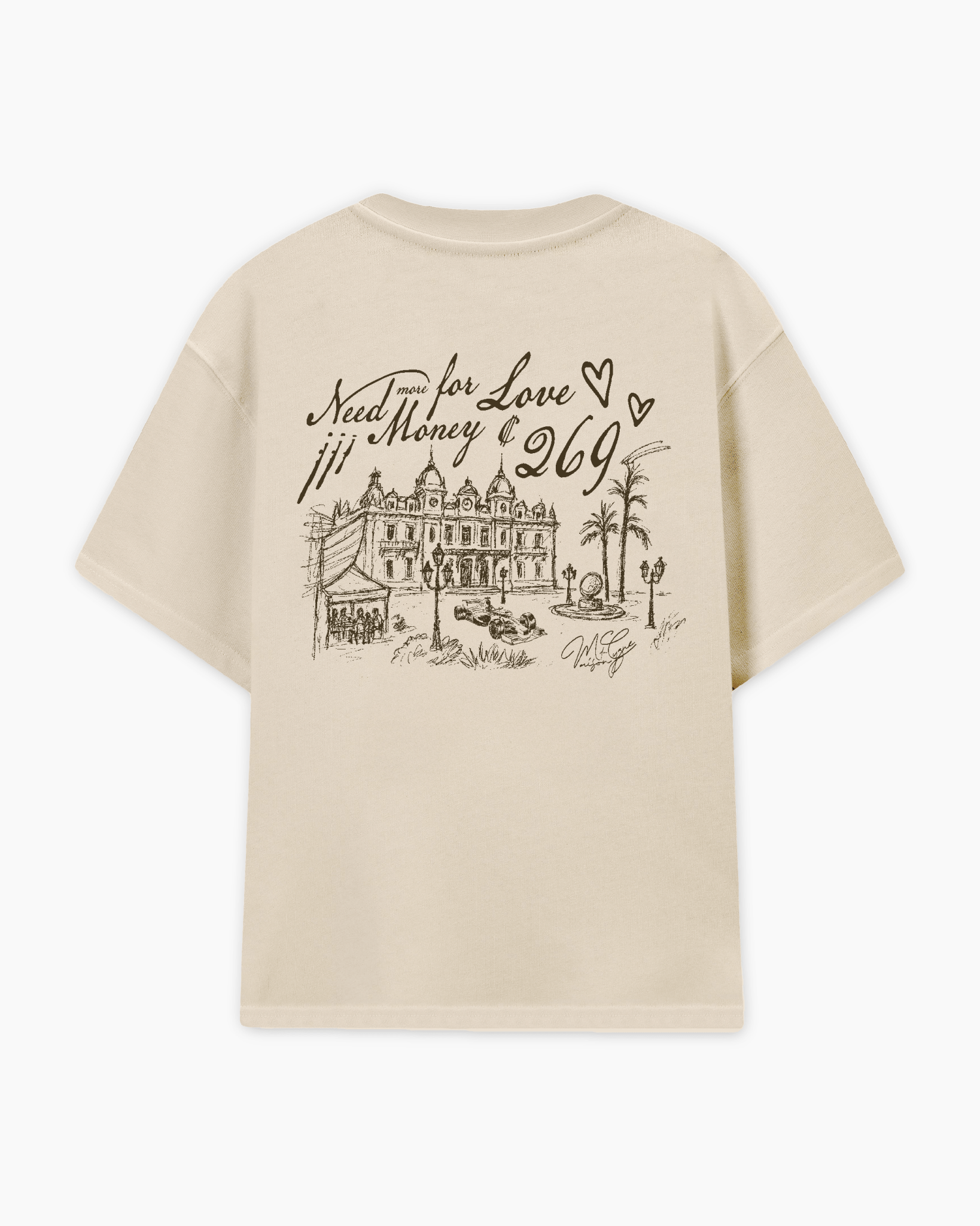 Lost in Monte Carlo Tee - Maison Du Cygne