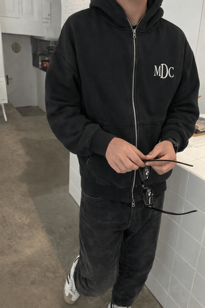 LE RACQUET CREST HOODIE - Maison Du Cygne