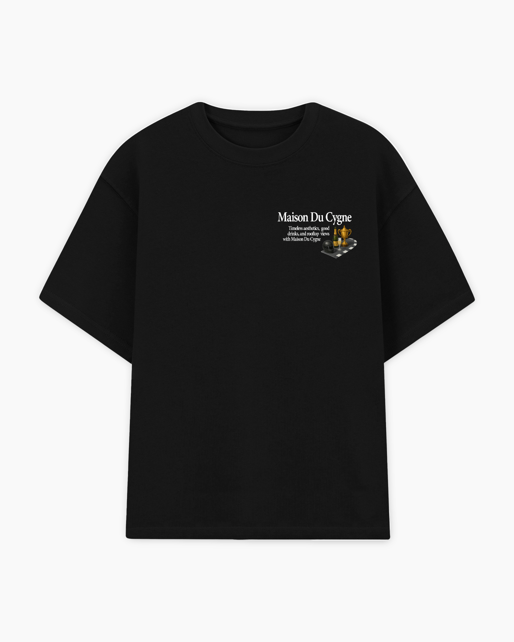 Maison Trophy Club Tee - Maison Du Cygne