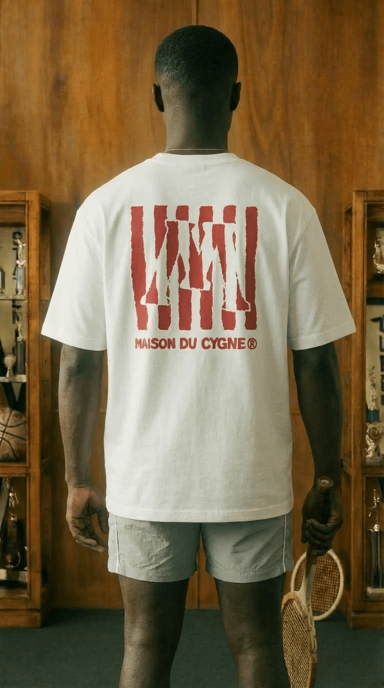 CLUB STANDARD TEE - Maison Du Cygne