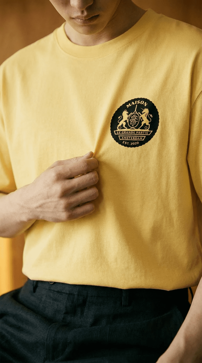 COURT OF LIONS TEE - Maison Du Cygne