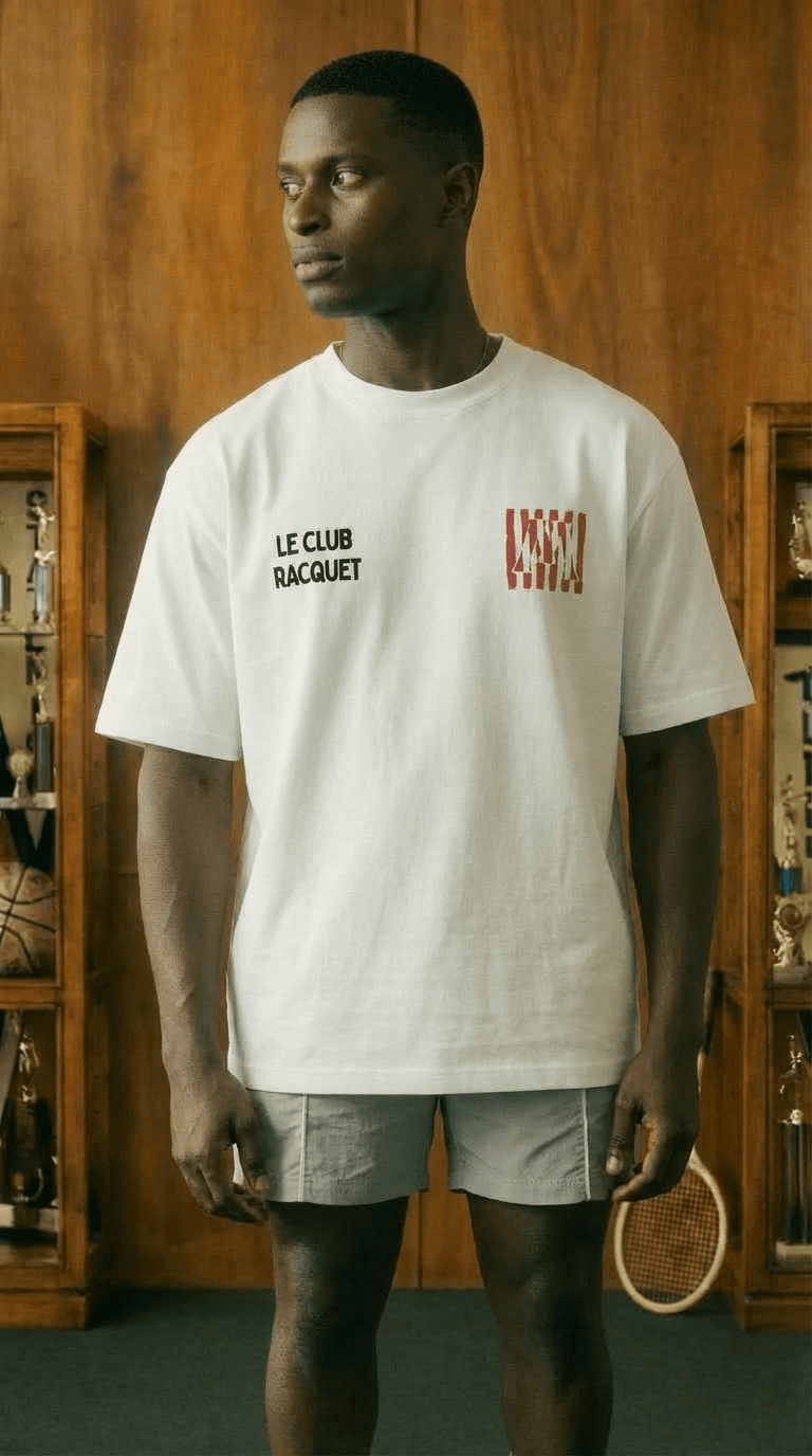 CLUB STANDARD TEE - Maison Du Cygne