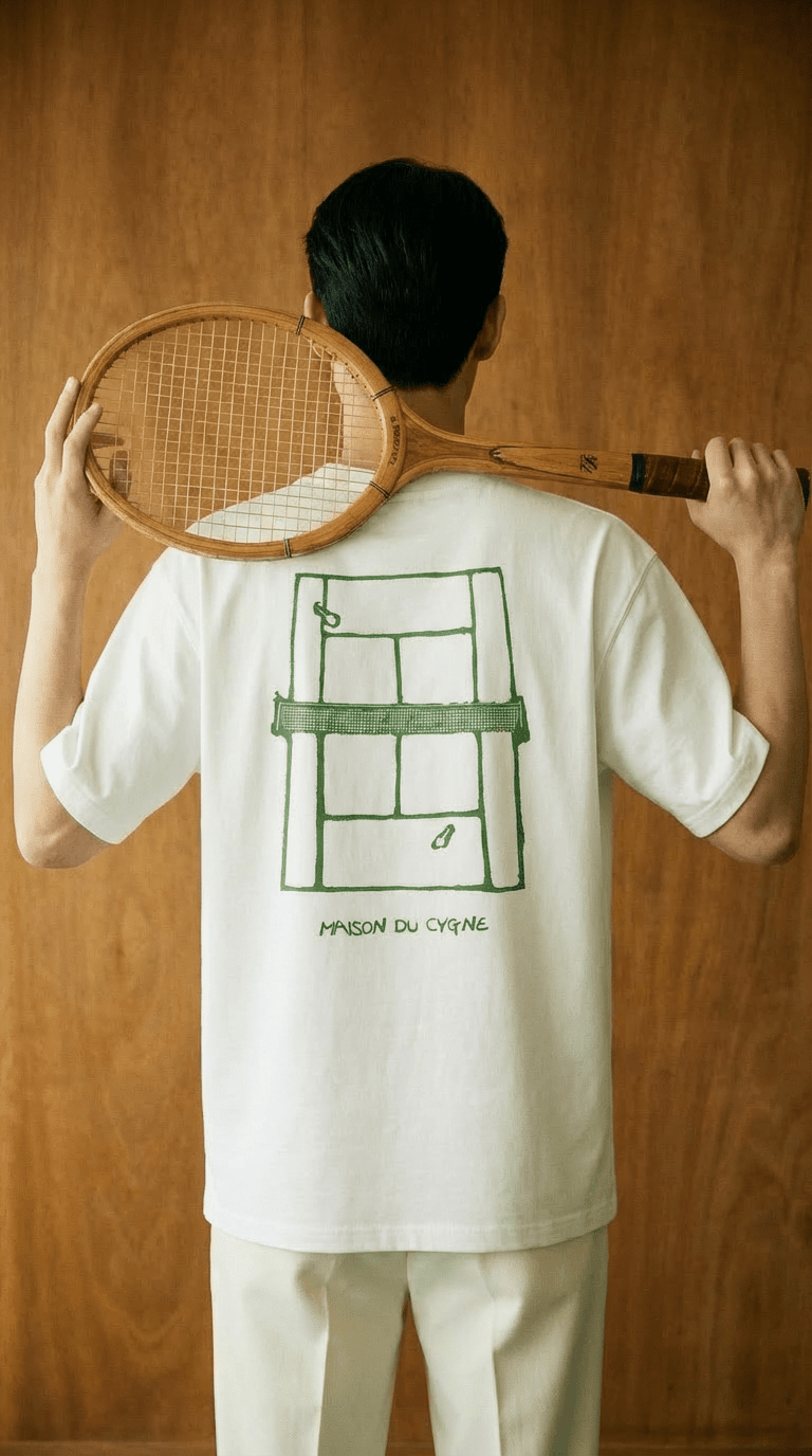 TERRAIN DU CYGNE TEE - Maison Du Cygne