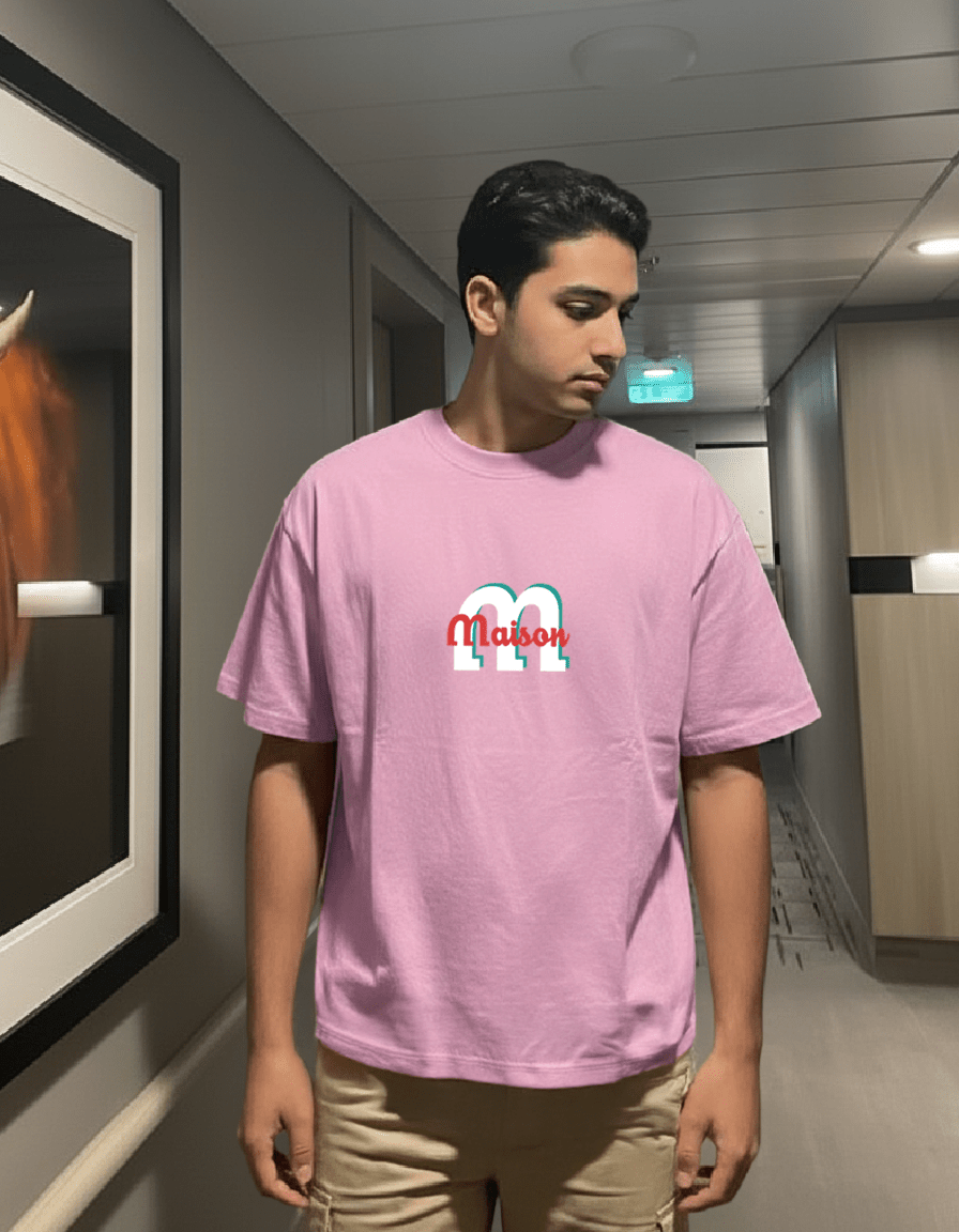 BLACK COURT EDITION TEE - Maison Du Cygne