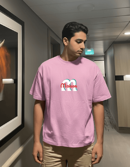 BLACK COURT EDITION TEE - Maison Du Cygne