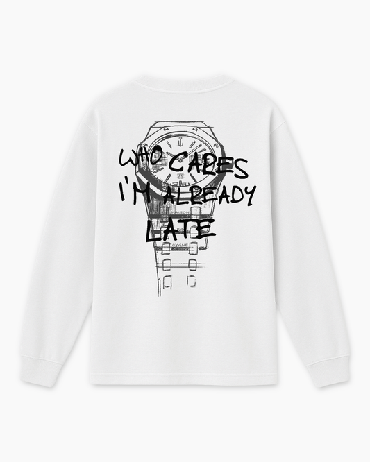 Who Cares Long Sleeve - Maison Du Cygne